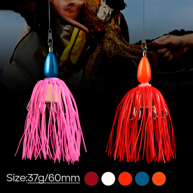 Fishing Hook Weedless - 37g Weedless Voetbal Jig Head Vishaken