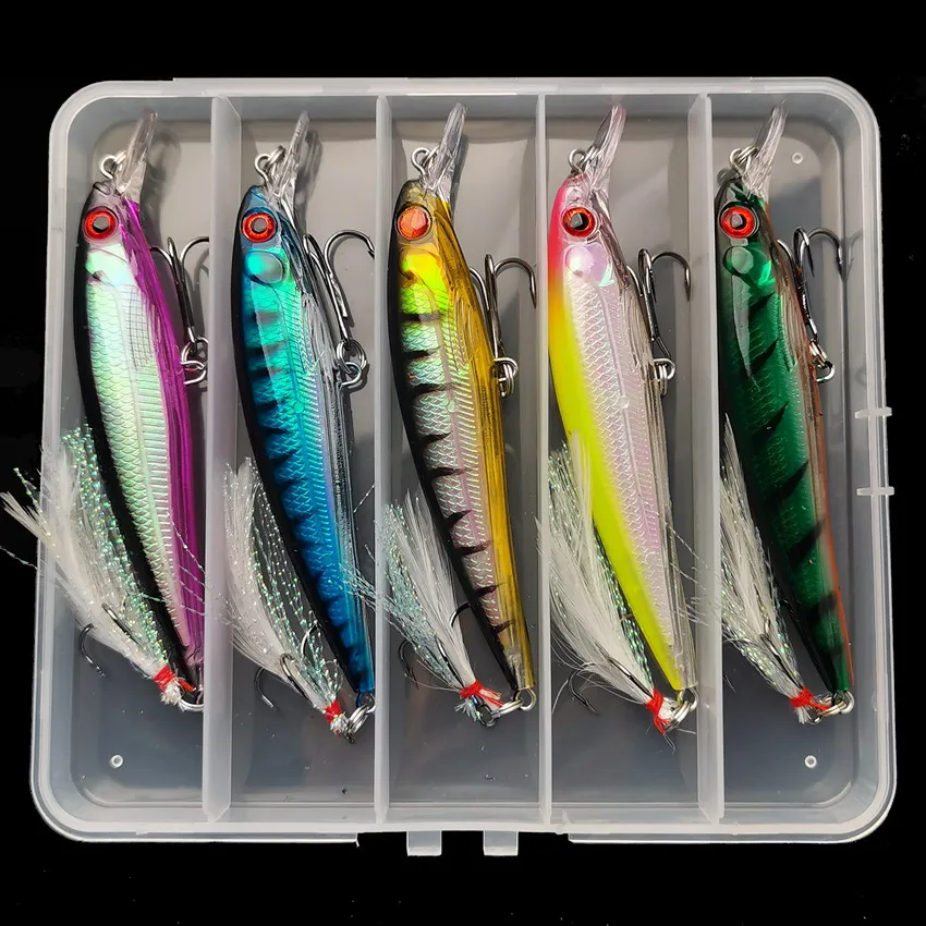 Fishing Hook - 5 Stks/doos Laser 3d Ogen Bionisch