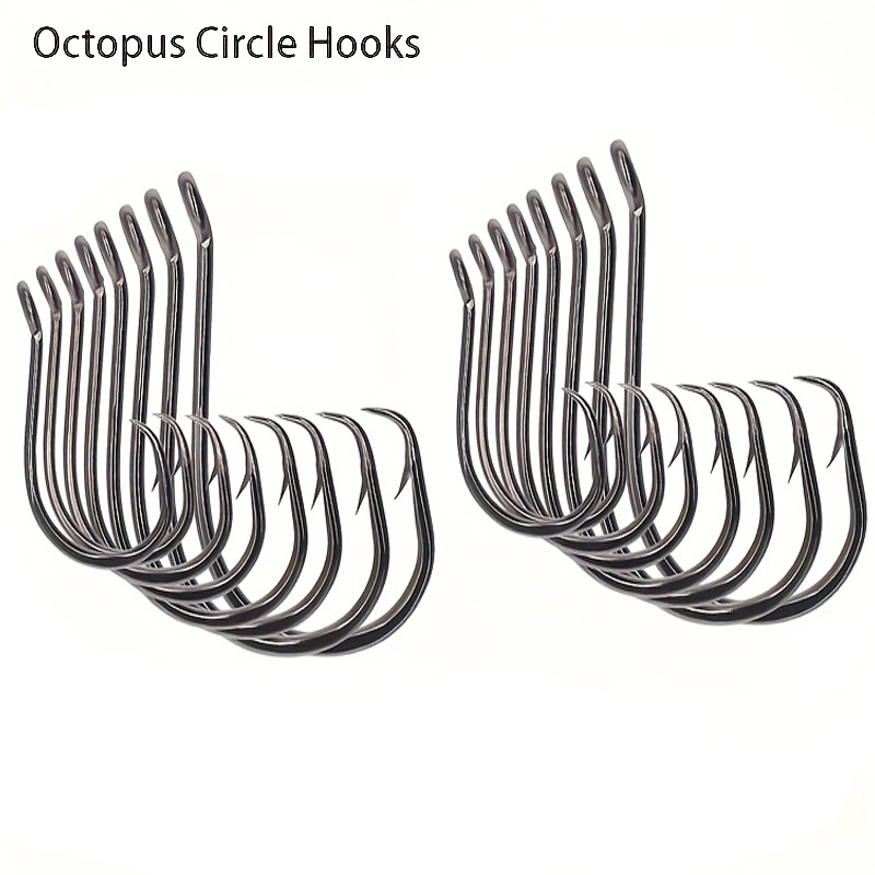 Fishing Hook Circle - 50 stks Cirkel Haken Visuitrusting Octopus