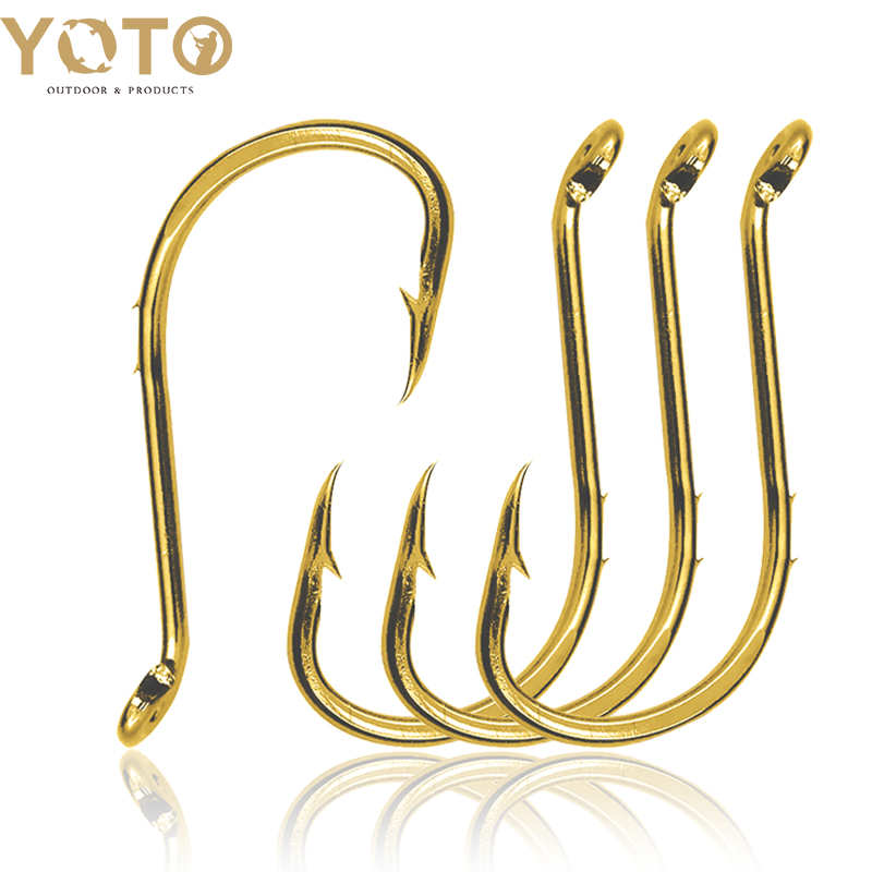 Fishing Hook Circle - 50 stuks visoctopushaken, zeevishaken, haken met