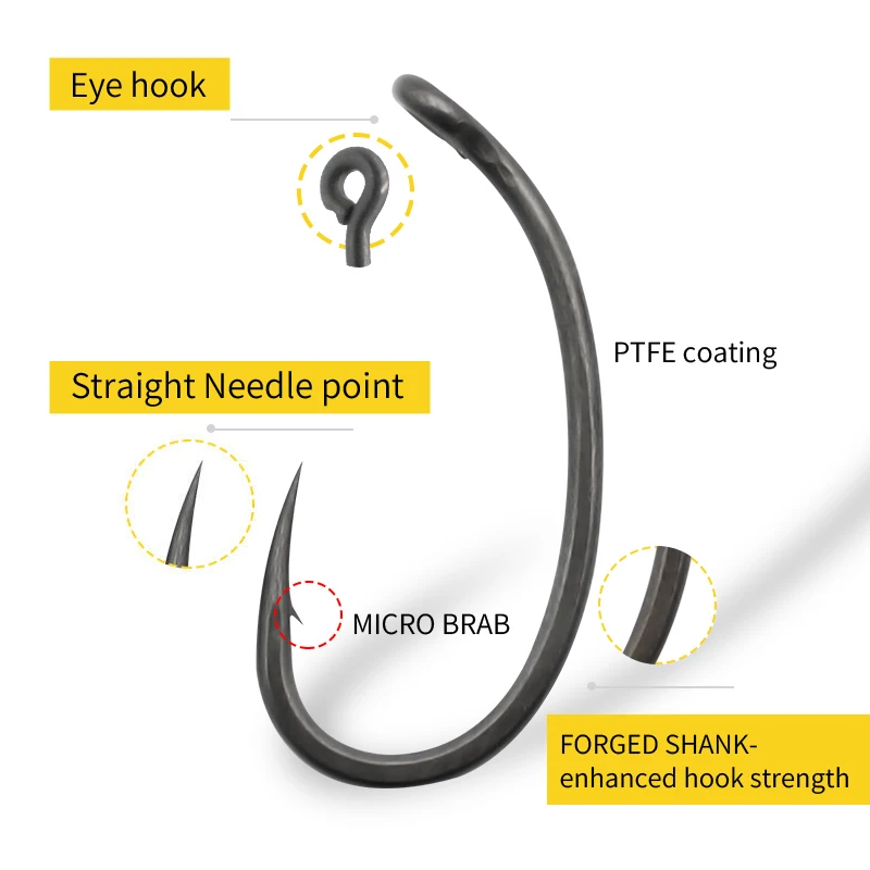 10pcs Karpervissen Haak Geboge - Fishing Hook Assortment recensie en prijs
