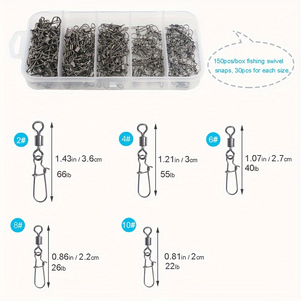 95/210-delige set visconnector - Fishing Hook Stainless Steel recensie en prijs