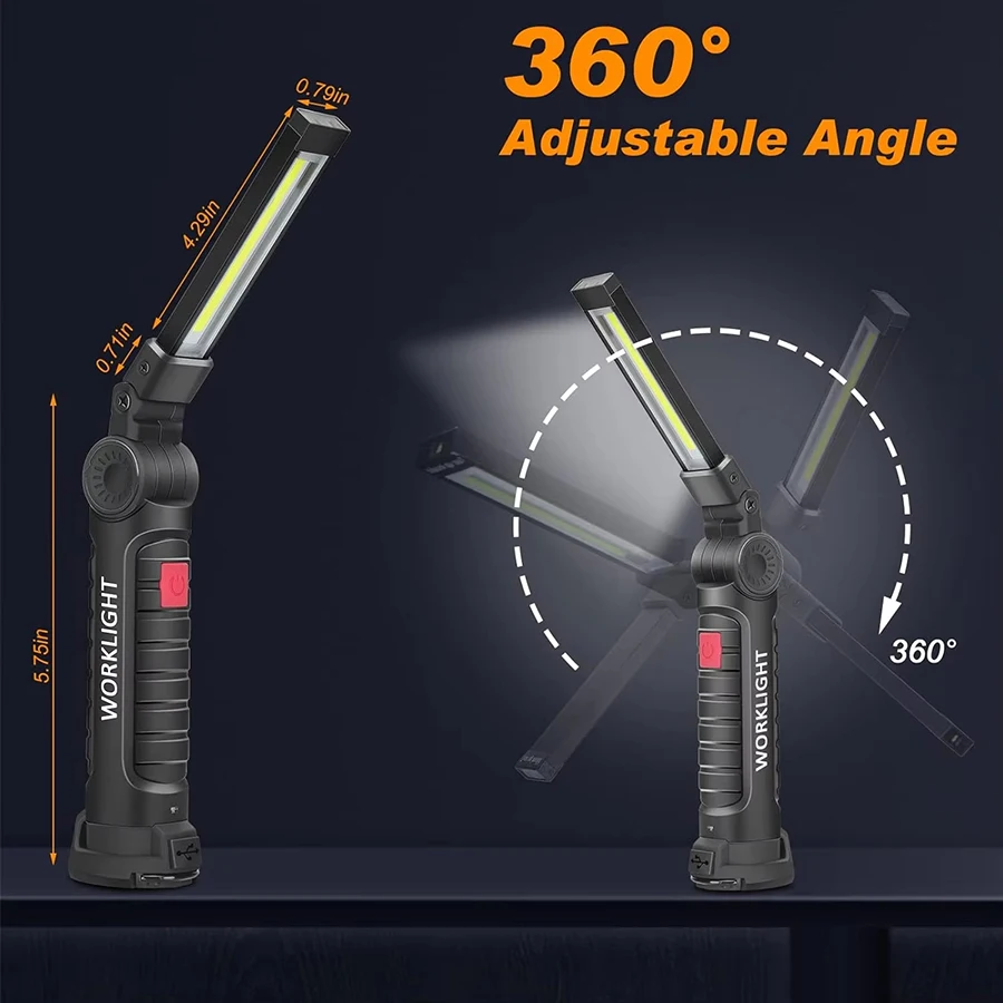 Oplaadbare magnetische werklam - Fishing Hook recensie en prijs