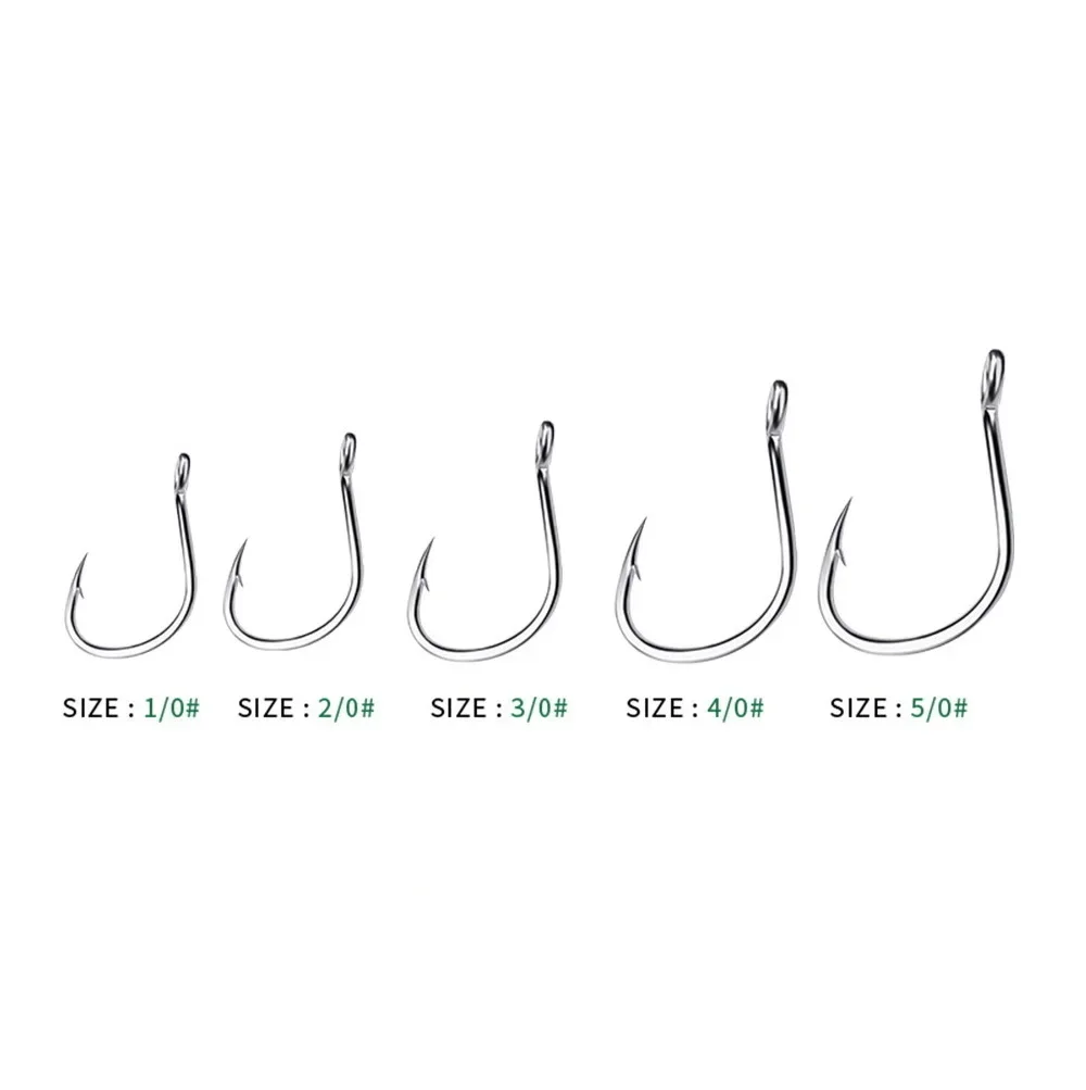 Ring Oog Vishaken Vishaak Zilv - Fishing Hook Circle recensie en prijs