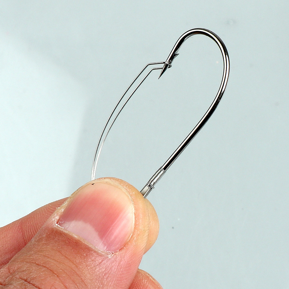 10 stks/doos Vissen Wacky Weed - Fishing Hook Weedless recensie en prijs