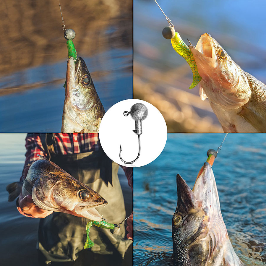 WODJYJ 1g 2g 3g 4g 5g 7g 8g 10 - Fishing Hook Assortment recensie en prijs