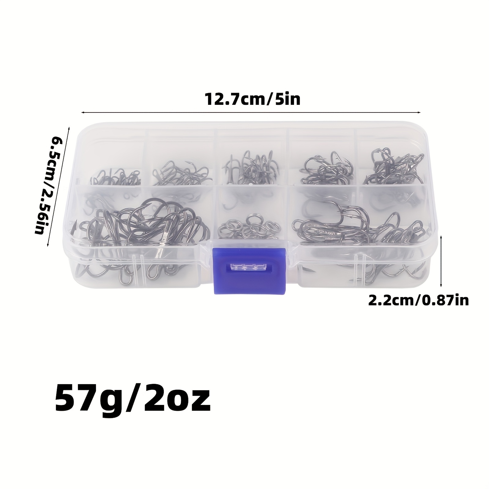 90 stuks/set De triple-hook ki - Fishing Hook Assortment recensie en prijs
